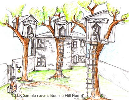 Bourne Hill Cartoon